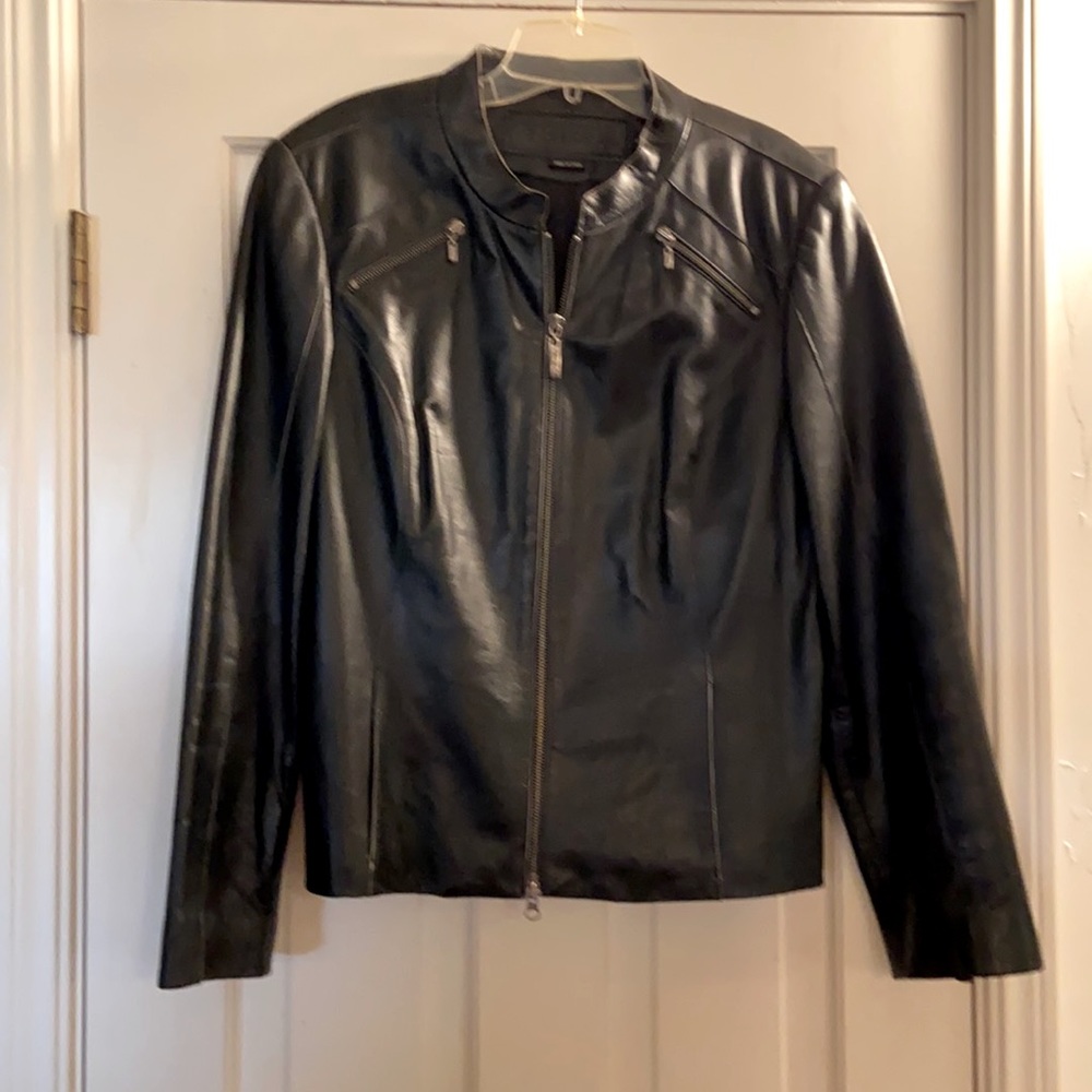 Leather jacket